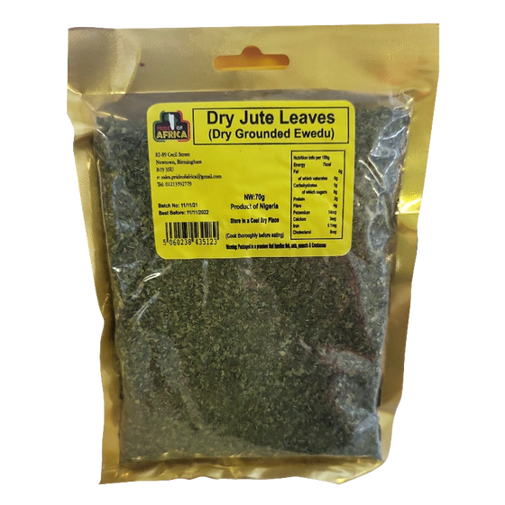 Dried Ewedu Leaves (Jute)