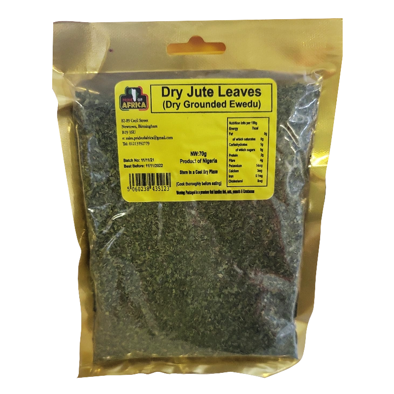Dried Ewedu Leaves (Jute)