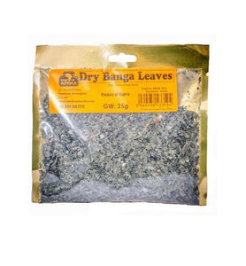 Dry Banga Leaves