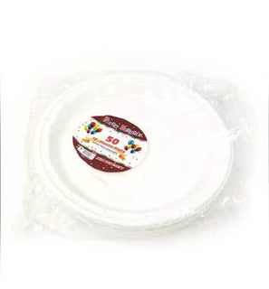 Disposable Plates Pack of 50 (10 Inches)